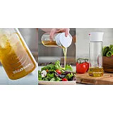 Универсальный блендер для приготовления заправки к салату BlenderBottle Whiskware Dressing Белый (Dressing)