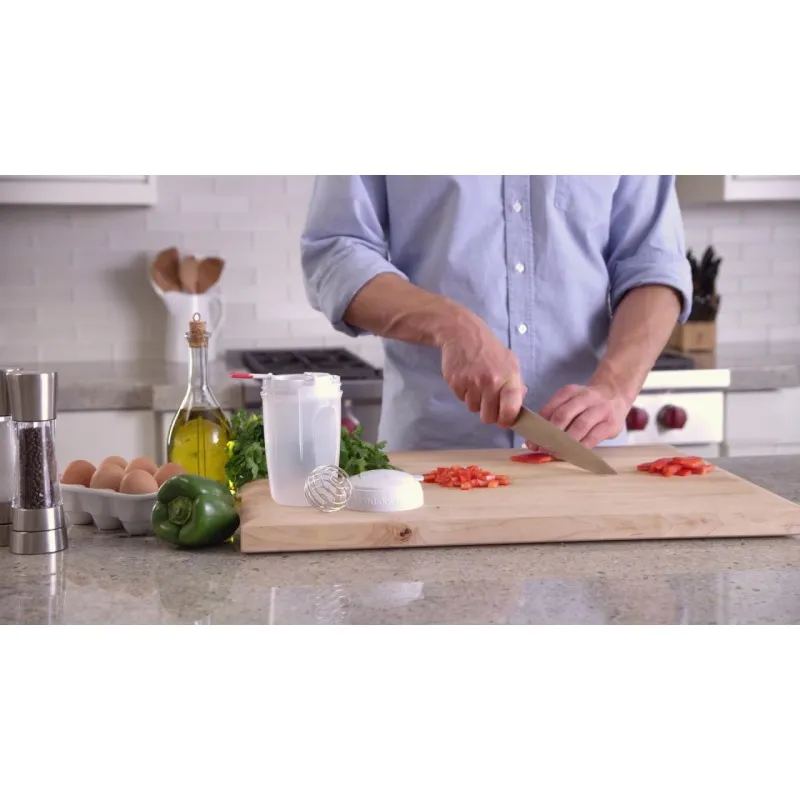 Универсальный блендер BlenderBottle Whiskware EggMixer 3-в-1 591 мл Белый (EggMixer)