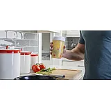 Универсальный блендер BlenderBottle Whiskware EggMixer 3-в-1 591 мл Белый (EggMixer)