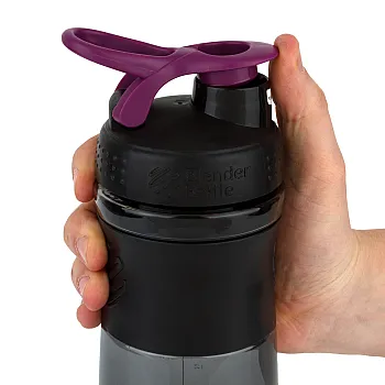 Спортивная бутылка-шейкер BlenderBottle SportMixer 28oz/820ml Black/Plum (ORIGINAL)