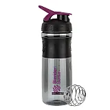 Спортивная бутылка-шейкер BlenderBottle SportMixer 28oz/820ml Black/Plum (ORIGINAL)