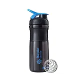 Спортивная бутылка-шейкер BlenderBottle SportMixer 28oz/820ml Black/Cyan (ORIGINAL)