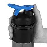 Спортивная бутылка-шейкер BlenderBottle SportMixer 28oz/820ml Black/Cyan (ORIGINAL)