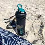 Спортивная бутылка-шейкер BlenderBottle SportMixer 28oz/820ml Black/Teal (ORIGINAL)