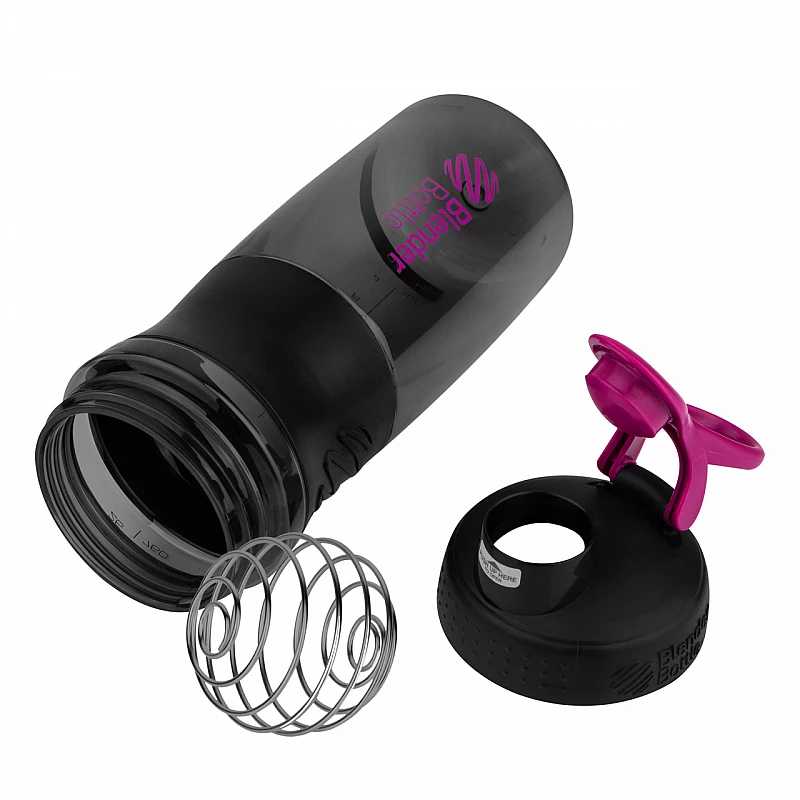 Спортивная бутылка-шейкер BlenderBottle SportMixer 28oz/820ml Black/Pink (ORIGINAL)
