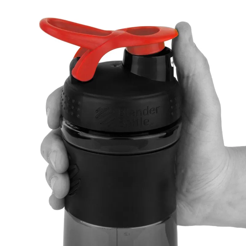 Спортивная бутылка-шейкер BlenderBottle SportMixer 28oz/820ml Black/Red (ORIGINAL)