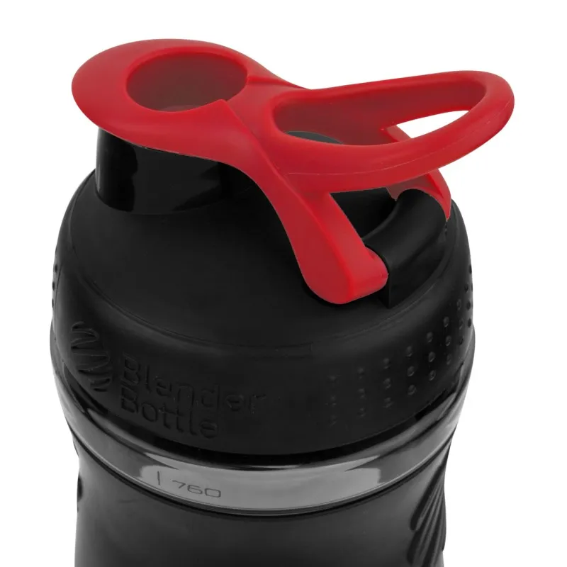 Спортивная бутылка-шейкер BlenderBottle SportMixer 28oz/820ml Black/Red (ORIGINAL)