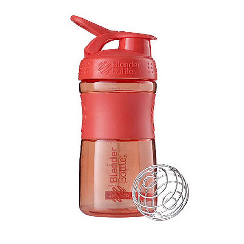 Спортивная бутылка-шейкер BlenderBottle SportMixer 20oz/590ml Coral (ORIGINAL)