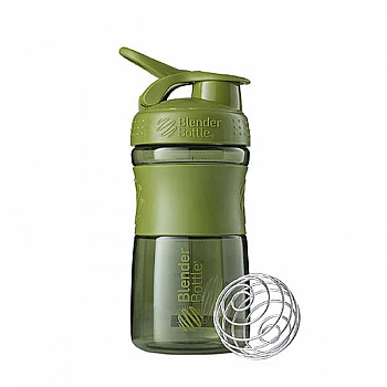 Спортивная бутылка-шейкер BlenderBottle SportMixer 20oz/590ml Moss Green (ORIGINAL)