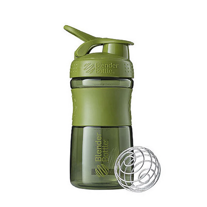 Спортивная бутылка-шейкер BlenderBottle SportMixer 20oz/590ml Moss Green (ORIGINAL)