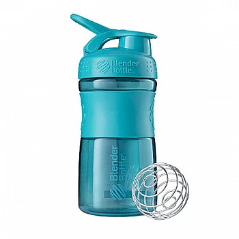 Спортивная бутылка-шейкер BlenderBottle SportMixer 20oz/590ml Teal (ORIGINAL)