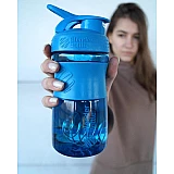 Спортивная бутылка-шейкер BlenderBottle SportMixer 20oz/590ml Cyan (ORIGINAL)