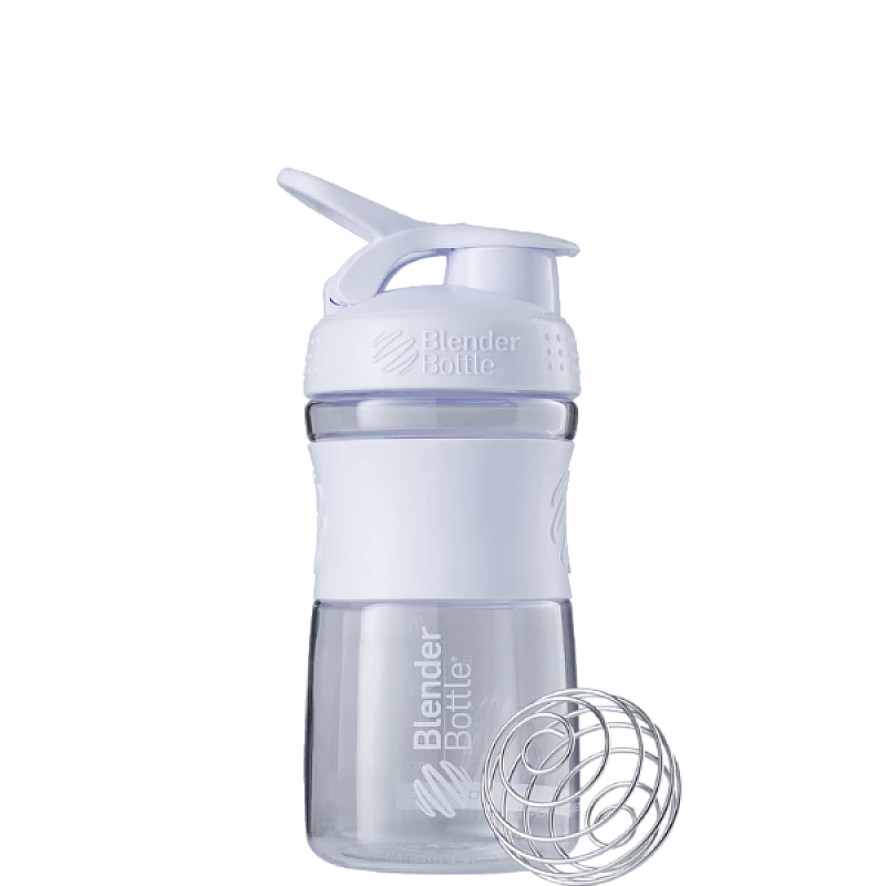 Спортивная бутылка-шейкер BlenderBottle SportMixer 20oz/590ml White (ORIGINAL)