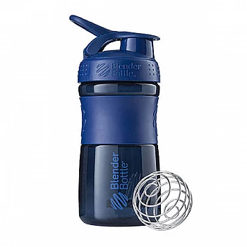 Спортивная бутылка-шейкер BlenderBottle SportMixer 20oz/590ml Navy (ORIGINAL)