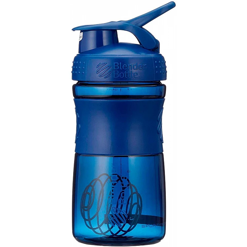 Спортивная бутылка-шейкер BlenderBottle SportMixer 20oz/590ml Navy (ORIGINAL)