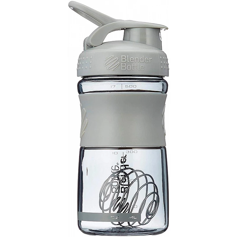 Спортивная бутылка-шейкер BlenderBottle SportMixer 20oz/590ml Grey (ORIGINAL)