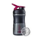 Спортивная бутылка-шейкер BlenderBottle SportMixer 20oz/590ml Black/Pink (ORIGINAL)
