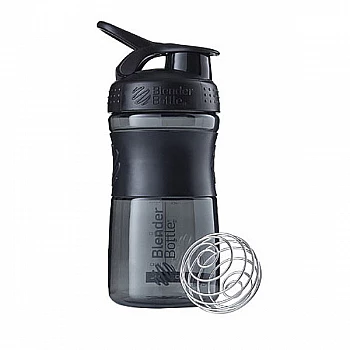 Спортивная бутылка-шейкер BlenderBottle SportMixer 20oz/590ml Black (ORIGINAL)