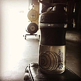 Спортивная бутылка-шейкер BlenderBottle SportMixer 20oz/590ml Black (ORIGINAL)