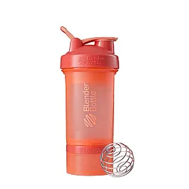 Шейкер спортивный BlenderBottle ProStak 22oz/650ml с 2-мя контейнерами Coral (ORIGINAL)