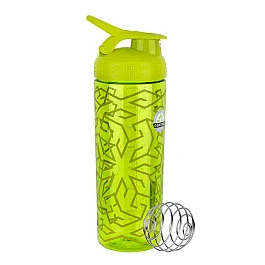 Спортивная бутылка-шейкер BlenderBottle SportMixer Signature Sleek 28oz/820ml Green Zen Gala (ORIGINAL)