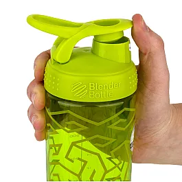 Спортивная бутылка-шейкер BlenderBottle SportMixer Signature Sleek 28oz/820ml Green Zen Gala (ORIGINAL)