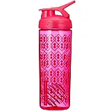 Спортивная бутылка-шейкер BlenderBottle SportMixer Signature Sleek 28oz/820ml Pink Geo Lace (ORIGINAL)