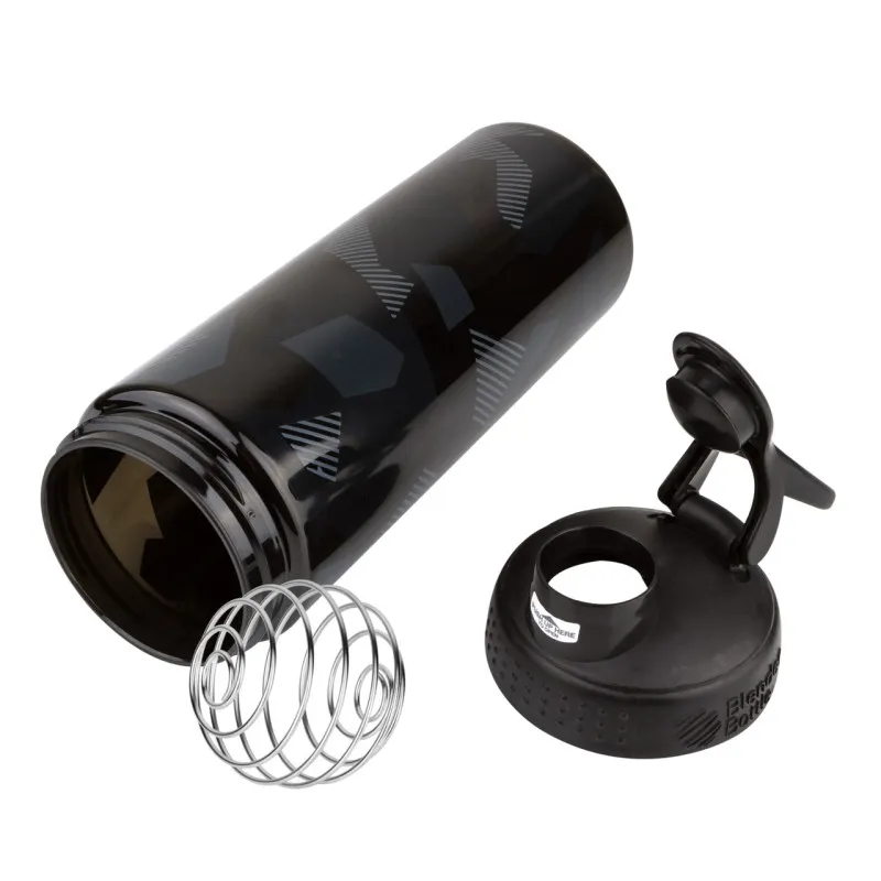 Спортивная бутылка-шейкер BlenderBottle SportMixer Signature Sleek 28oz/820ml Black Shattered Slate (ORIGINAL)