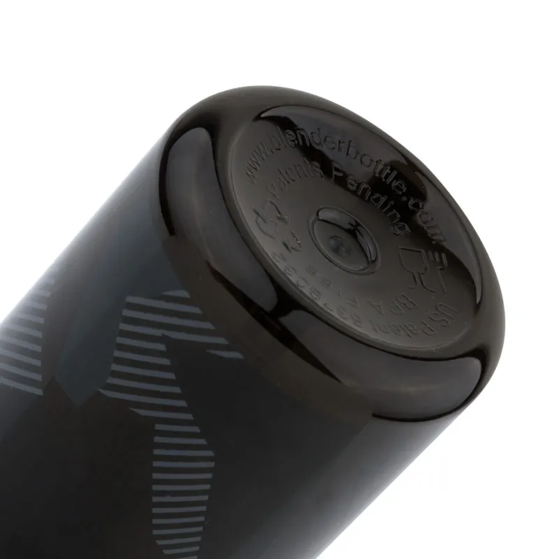 Спортивная бутылка-шейкер BlenderBottle SportMixer Signature Sleek 28oz/820ml Black Shattered Slate (ORIGINAL)