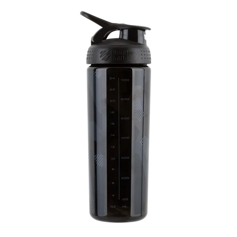 Спортивная бутылка-шейкер BlenderBottle SportMixer Signature Sleek 28oz/820ml Black Shattered Slate (ORIGINAL)