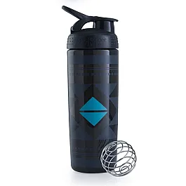Спортивная бутылка-шейкер BlenderBottle SportMixer Signature Sleek 28oz/820ml Black Diamond Native (ORIGINAL)