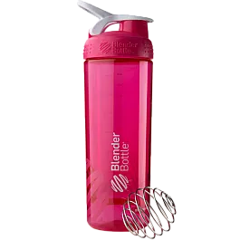 Спортивная бутылка-шейкер BlenderBottle SportMixer Sleek Promo 28oz/820ml Pink (ORIGINAL)