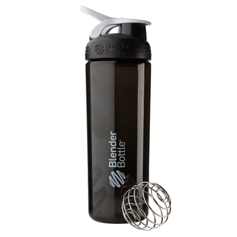 Спортивная бутылка-шейкер BlenderBottle SportMixer Sleek Promo 28oz/820ml Black (ORIGINAL)