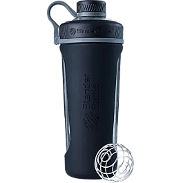 Спортивная бутылка-шейкер BlenderBottle Radian Glass 28oz/820ml Black (Стекло) (ORIGINAL)