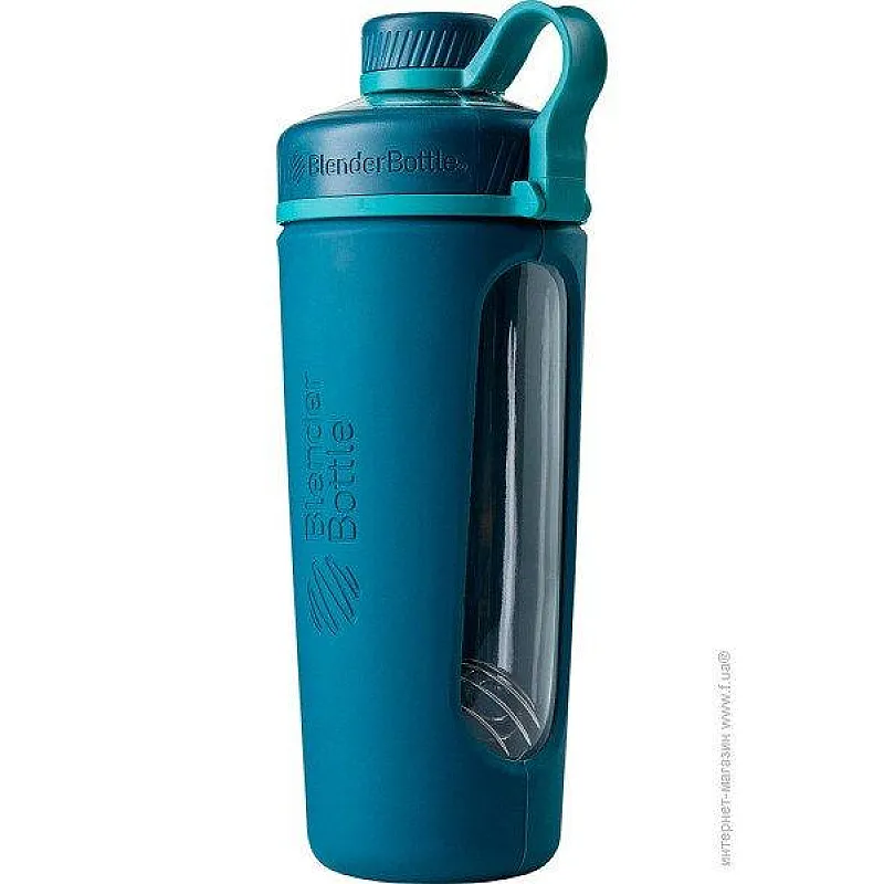 Спортивная бутылка-шейкер BlenderBottle Radian Glass 28oz/820ml Sea (Стекло) (ORIGINAL)