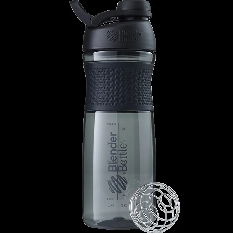 Спортивная бутылка-шейкер BlenderBottle SportMixer Twist 28oz/820ml Black (ORIGINAL)