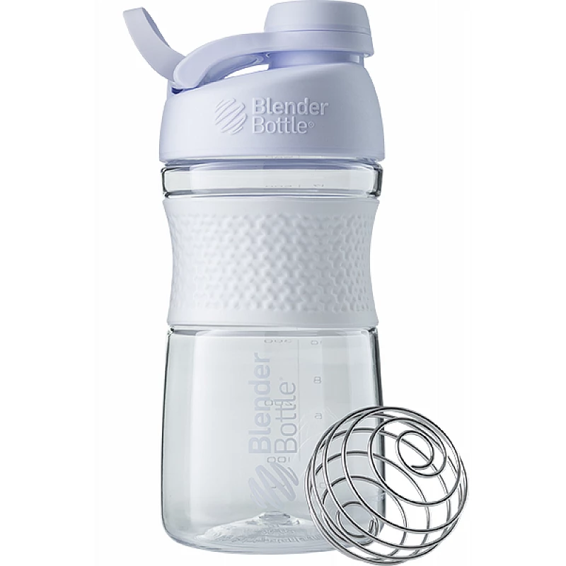 Спортивная бутылка-шейкер BlenderBottle SportMixer Twist 20oz/590ml White (ORIGINAL)