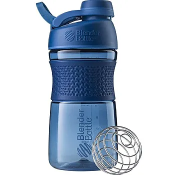 Спортивная бутылка-шейкер BlenderBottle SportMixer Twist 20oz/590ml Navy (ORIGINAL)