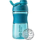 Спортивная бутылка-шейкер BlenderBottle SportMixer Twist 20oz/590ml Teal (ORIGINAL)