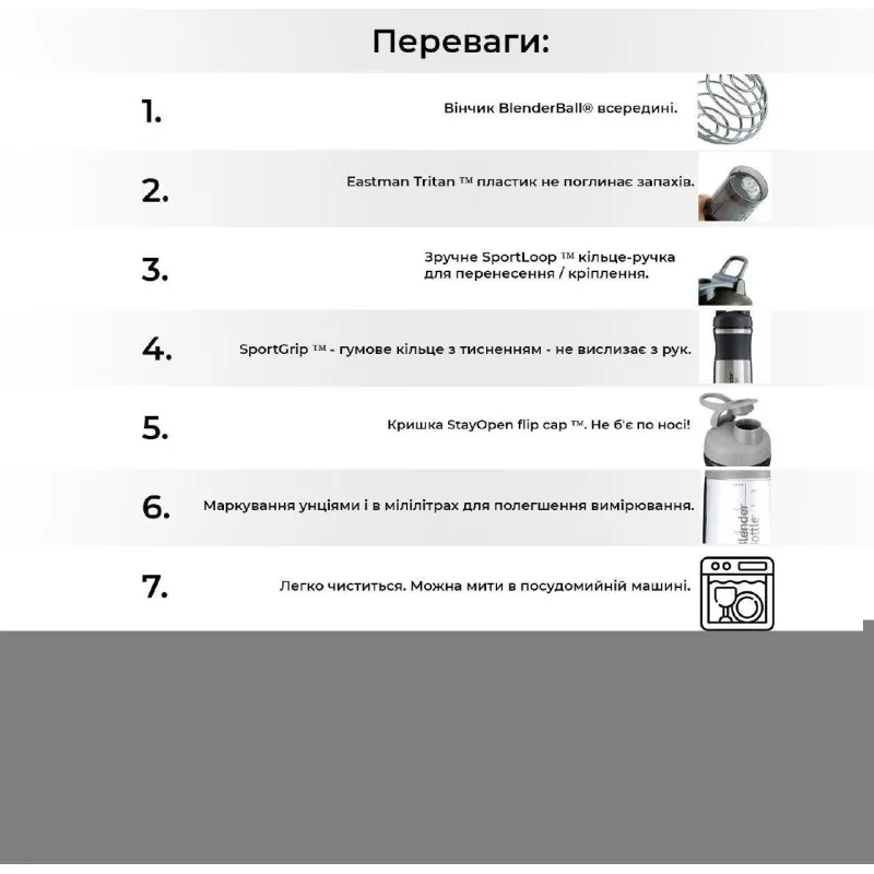 Шейкер спортивный BlenderBottle Classic 20oz/590ml Pink Fl (ORIGINAL)