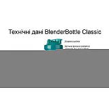 Шейкер спортивный BlenderBottle Classic 20oz/590ml Plum (ORIGINAL)