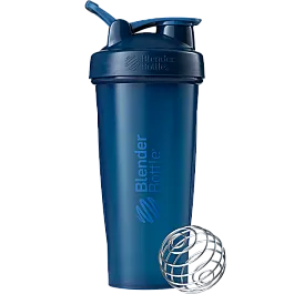 Шейкер спортивный BlenderBottle Classic Loop 28oz/820ml Navy (ORIGINAL)