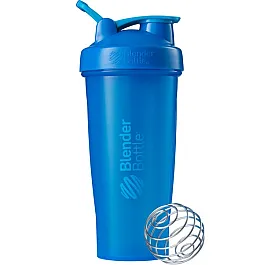 Шейкер спортивный BlenderBottle Classic Loop 28oz/820ml Cyan (ORIGINAL)