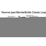 Шейкер спортивный BlenderBottle Classic Loop 28oz/820ml Special Edition Cayanne (ORIGINAL)