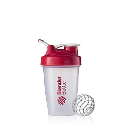 Шейкер спортивный BlenderBottle Classic Loop 20oz/590ml Clear/Red (ORIGINAL)