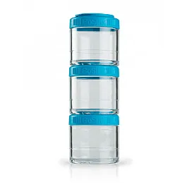 Контейнер спортивный BlenderBottle GoStak 3 Pak Aqua (ORIGINAL)