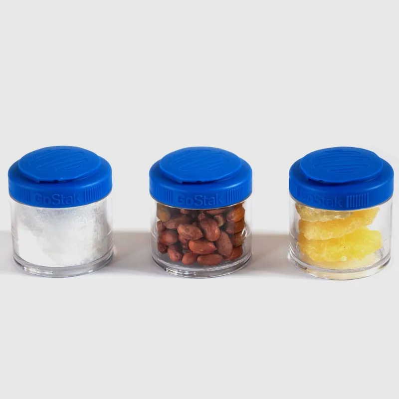 Контейнер спортивный BlenderBottle GoStak 3 Pak Blue (ORIGINAL)