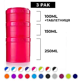 Контейнер спортивный BlenderBottle Expansion Pak Clear/Aqua (ORIGINAL)