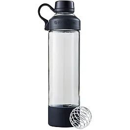 Спортивная бутылка-шейкер BlenderBottle Mantra Glass Black (СТЕКЛО) 600мл (ORIGINAL)