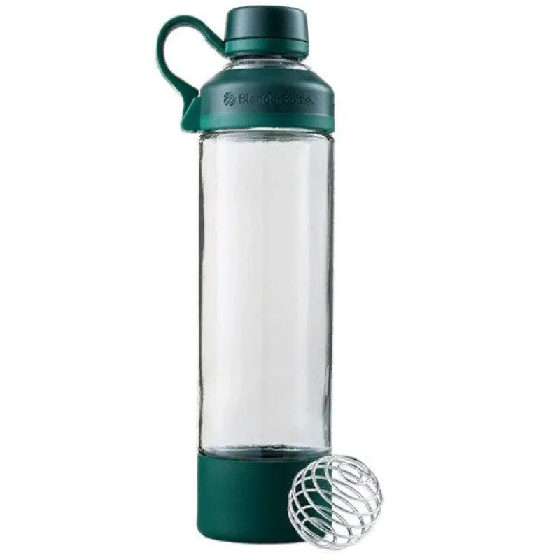 Спортивная бутылка-шейкер BlenderBottle Mantra Glass Green (СТЕКЛО) 600мл (ORIGINAL)